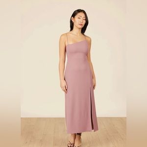 Park & Fifth Lincoln asymmetrical dress. Mauve, size M